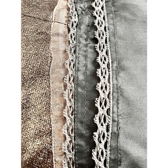 NEW LEIFSDOTTIR by Anthropologie Womens 0 Metallic Rocks Skirt - Picture 6 of 6